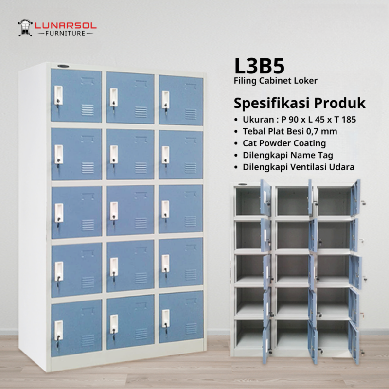 Locker Cabinet L3B5 - Image 4