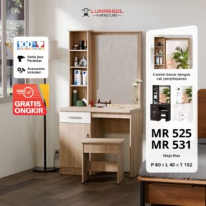 LUNARSOL Meja Rias MR 531/525