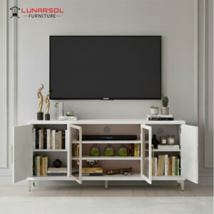 Rak TV Besi Lunarsol | Bufet & Rak TV Ukuran 160cm