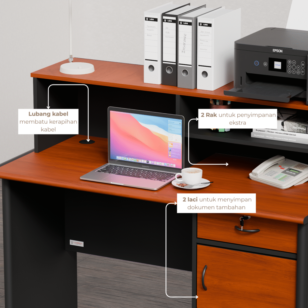 Meja kantor LMK-R