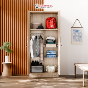 Lemari Pakaian 2 Pintu Cermin LPT 027