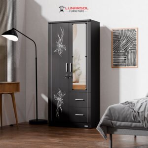 Lemari Pakaian 2 Pintu & Laci LPT 016