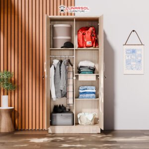 Lemari Pakaian 2 Pintu Cermin LPT 027