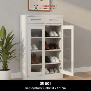 Rak Sepatu Besi SR 801 Anti Rayap & Bau