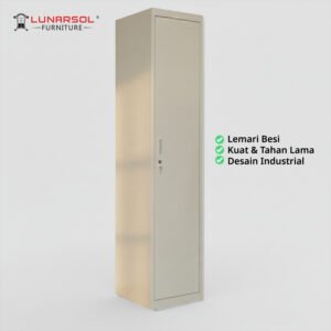 Locker Cabinet Besi 1 Pintu TL 203 Full Plat