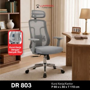 Kursi Kerja Ergonomis DR 803 Mesh Jaring