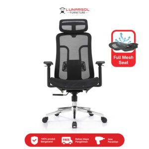 Kursi Kantor Ergonomis Full Mesh DR 804