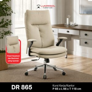 Kursi Kantor Eksekutif Kulit PU Premium DR 865