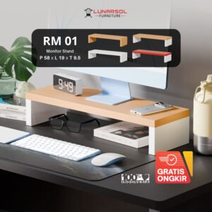 Monitor Stand Minimalis RM 01 Dudukan Meja Layar