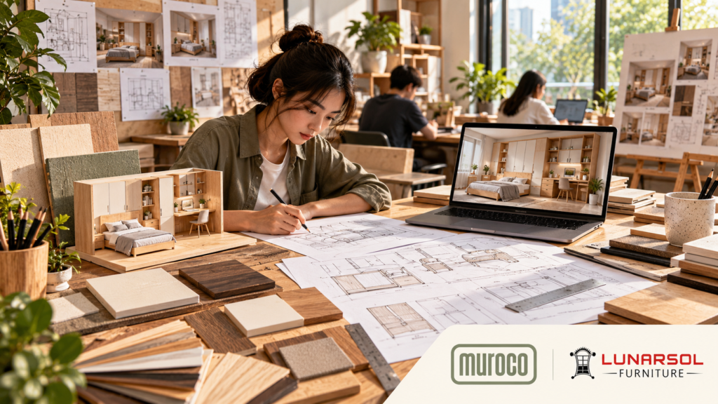 Kolaborasi Muroco dan Lunarsol dalam Student Interior Design Challenge bagi mahasiswa UPJ